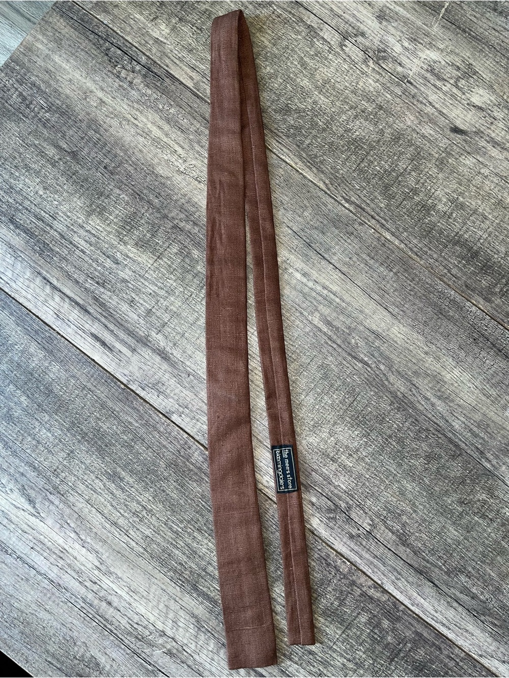 Men's Brown Solid Tie - Versatile Classic Neckwear